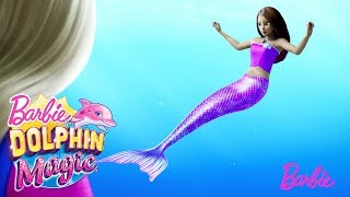You're a Mermaid? | Dolphin Magic | Barbie