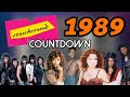 All the Songs from the 1989 MuchMusic Countdown