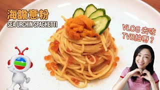 20分鐘海膽意粉食譜🍝 VLOG【 疫境廚神 】試鏡？Sea Urchin Spaghetti recipe in 20 minutes🍝