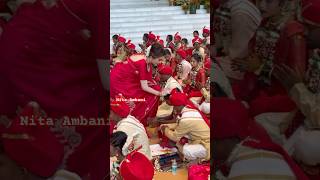 Ambani Family Hosts Mass Wedding for the Underprivileged Before Anant \u0026 Radhika  #shorts