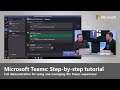 Microsoft Teams: Step-by-step intro for using, enabling and managing the experience