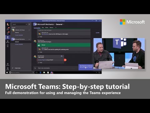 Microsoft Teams: Step-by-step intro for using, enabling and managing the experience Microsoft Teams: Step-by-step intro for using, enabling and managing the experience