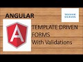 ANGULAR 15: TEMPLATE DRIVEN FORMS WITH VALIDATION
