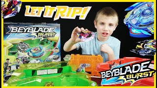 Beyblade Burst Evolution / Huge Box of Hasbro Beyblade Toys / Star Storm Stadium \u0026 Battle Set Review