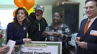 Publishers Clearing House Winners: Crystal Crawford From Jamaica, NY Wins $5,000 A Week "Forever"