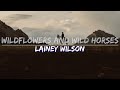 Lainey Wilson - Wildflowers & Wild Horses (Lyrics) - Audio at 192khz