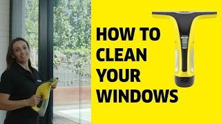 How To Clean Your Windows With Kärcher Window Vacs