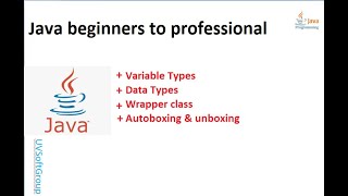 42_15: Java beginners to professional | Variables | Data Types | wrapper classes