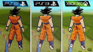 Dragon Ball Z Budokai 3 (2004) PS2 vs PS3 vs XBOX 360 (Graphics Comparison)