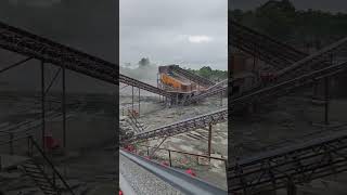 Processing of raw stones in the crushed stone production line-碎石生产线开采的原石工艺处理