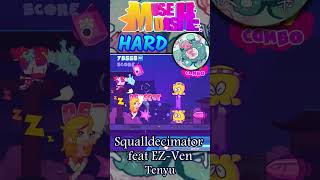 Squalldecimator feat. EZ-Ven(Easy➜Hard➜Master)【Muse Dash】#shorts