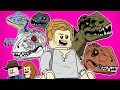 ♪ LEGO JURASSIC WORLD THE MUSICAL - Animated Parody Song