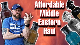 QUALITY Affordable Middle Eastern Fragrance Haul | Best Cheap Clone Fragrances 2023