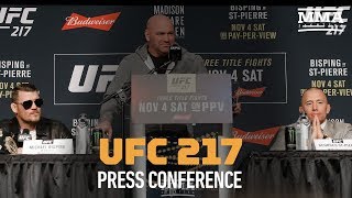 UFC 217 Press Conference: Bisping vs. GSP - MMA Fighting