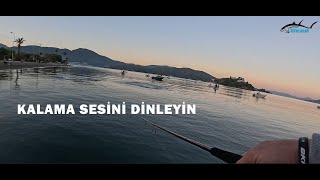 Kalama yandı kaçan büyük oldu. Fethiye balık avı #balıkavı