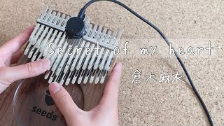 ♪ Secret of my heart  /  倉木麻衣  カリンバでサビだけ弾いてみた 〖Kalimba cover〗#Shorts