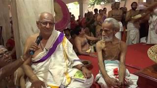 Jagadguru's Svarna Jayanthi:  Mullaivasal R. Krishnamurthy Shastrigal speaks on the Mooka Saaram