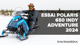 Polaris 650 Indy Adventure 137 2024 – Essai à West Yellowstone!