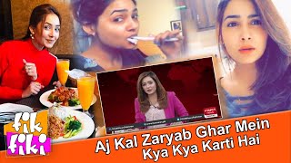 Aj Kal Zaryab Ghar Mein Kya Kya Karti Hai | Zaryab Arif | Quarantine Days | Anchor Person | Tik Tiki