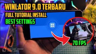 TERBARU WINLATOR 9.0 FULL TUTORIAL INSTALL DAN SETTINGS TERBAIK #winlator #winlatoremulator