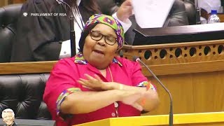 EFF Mama Khawula Entertains Parliament - FUNNY