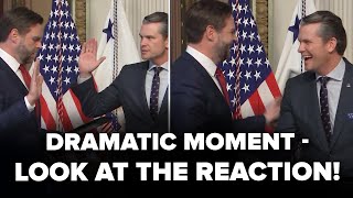 💥Pete Hegseth Sworn In as Secretary of Defense - Watch!