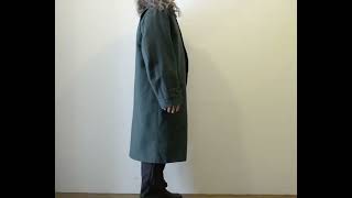 MATSUFUJI マツフジ Cotton Soutien Collar Work Coat M223-0202