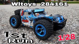 Wltoys 284161 RC Buggy Speed Run!! 1/28 Scale