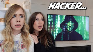 HACKER HACKED INTO MY SECURITY SYSTEM...