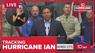 DeSantis underlines 'significant' county, state response as Hurricane Ian makes landfall