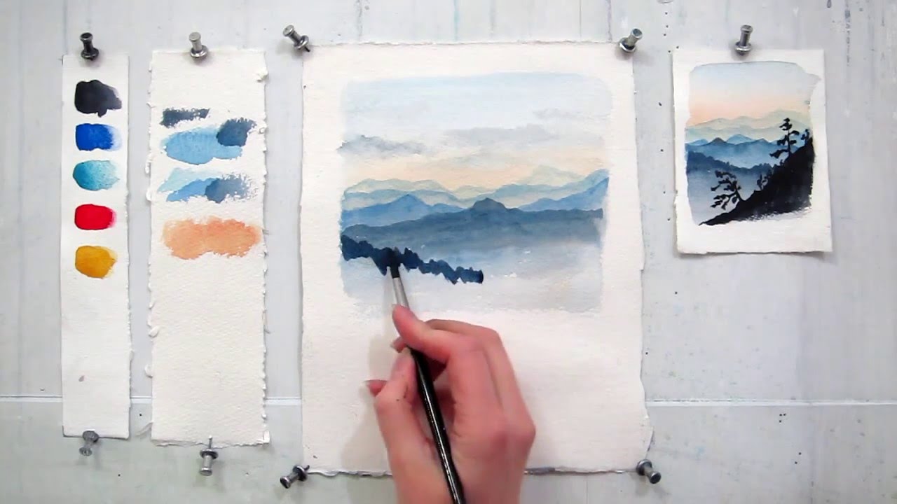 Easy Watercolor Tutorial