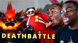 This Was a WAR | Bowser VS Eggman DEATH BATTLE! (Reaction)