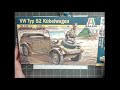 vw type 82 kubelwagen by italeri kit review