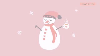 snowman drawing step by step