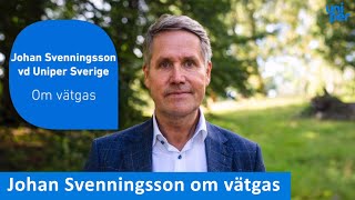 Johan Svenningsson om vätgas
