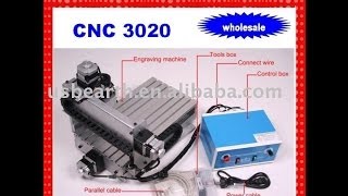 Работа станка с ЧПУ CNC 3020