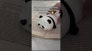 Panda Night Light for Kids - Cute \u0026 Rechargeable Silicone Lamp for Bedtime