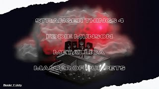 Stranger Things 4 - Eddie Munson - Metallica Master of Puppets