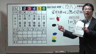 GⅠ海の王者決定戦 準優勝戦第１２Ｒ展望予想公営レーシング鈴木編集長予想