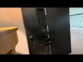 How to Samsung TV 9000 series 2017 wall mount with M8 bolt bottom M6 bolt on top for both brackets