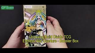 Unboxing Build Divide Endless War Overture Booster Box A-B1 1 ビルディバイド 果てなき戦乱の序曲