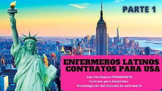 Se buscan Enfermeros para trabajar en USA : PARTE 1