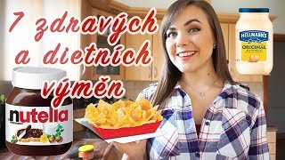 ČÍM NAHRADIT NEJOBLÍBENĚJŠÍ KALORICKÁ JÍDLA🍟🍫 a pořád si stejně pochutnat😋