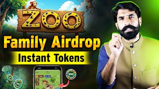 Zoo Family Airdrop | Instant Tokens | Zoo Airdrop Update | Zoo Listing Update | Zoo Coin | Albarizon