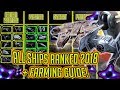 All Ships Ranked Best to Worst + Farming Guide February 2018! | Star Wars: Galaxy of Heroes