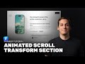 Building a Complex Scroll Variant Portfolio Project Section in Framer (Full Tutorial)
