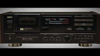 Akai GX-95.Обзор кассетной деки.