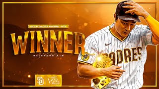 골드글러브 수상자 | Ha-Seong Kim Wins His First Career Gold Glove for Utility!