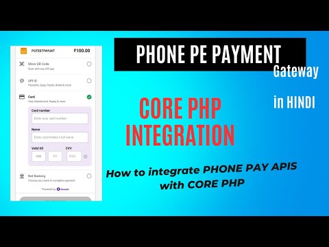 How to integrate Phone Pe Payment Gateway with Core PHP. #php #paymentgateways #phonepe