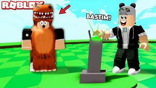 Tuşa Bastım ve Dinozora Dönüştü!! - Panda ile Roblox Don't Press The Button 4